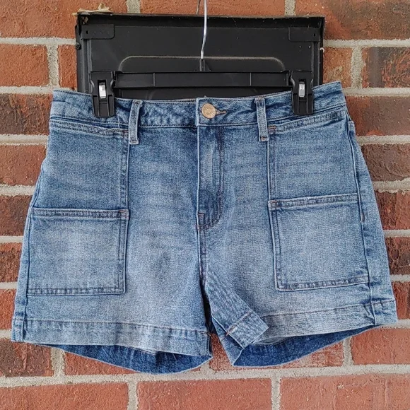 Kut from the Cloth High Rise Jane Denim Shorts Size 6 - Picture 1 of 5
